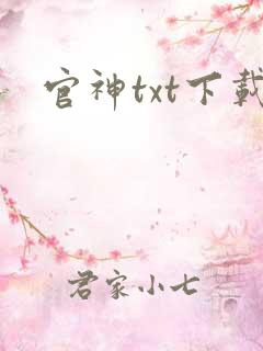 官神txt下载