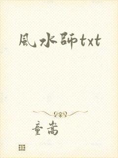 风水师txt