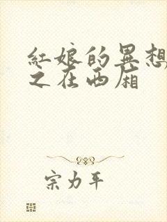 红娘的异想世界之在西厢