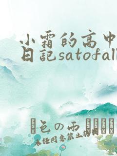小霜的高中成长日记satofall