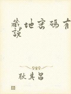 藏地密码有声小说