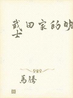 武田家的明国武士