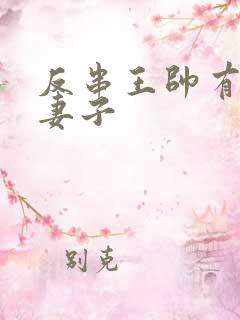 反串王帅有几任妻子