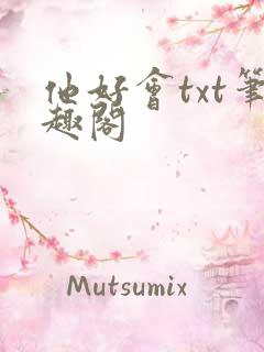 他好会txt笔趣阁