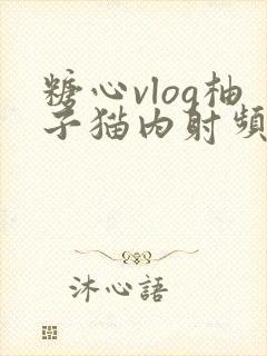 糖心vlog柚子猫内射频