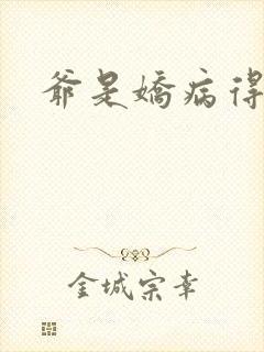 爷是娇病得宠着