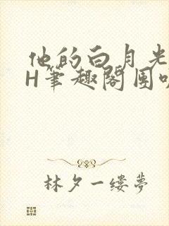 他的白月光HvH笔趣阁团叽叽