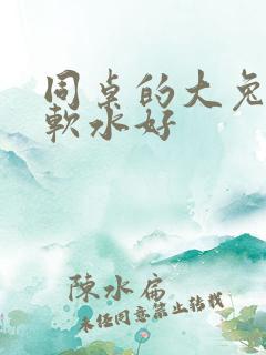 同桌的大兔子好软水好