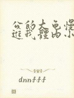 公的大龟慢慢挺进我体内小说