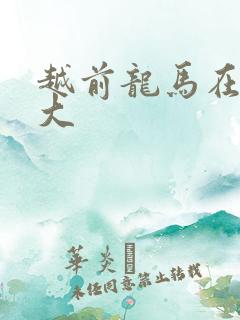 越前龙马在立海大