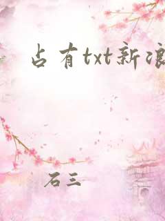 占有txt新浪