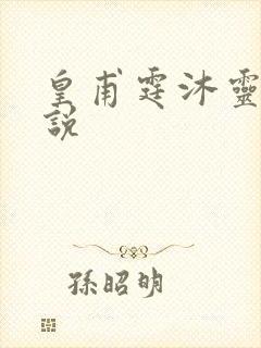 皇甫霆沐灵芸小说