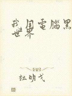 我用电脑黑了全世界
