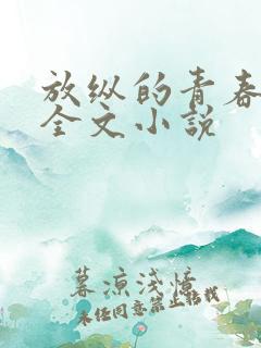 放纵的青春免费全文小说