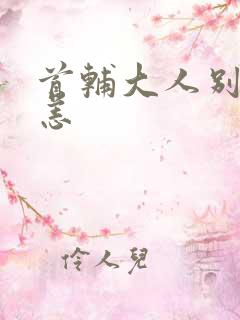 首辅大人别来无恙