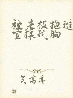 被老板抱进办公室揉我胸