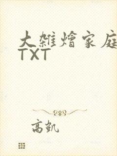 大杂烩家庭小说TXT
