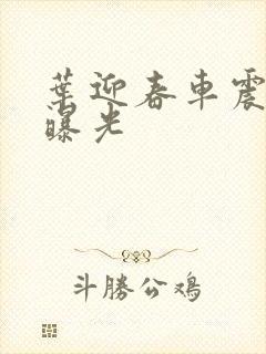 叶迎春车震照片曝光