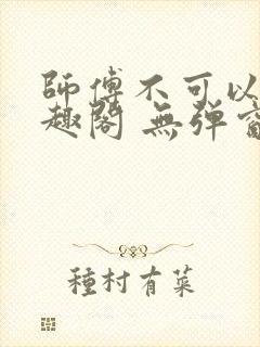 师傅不可以 笔趣阁 无弹窗