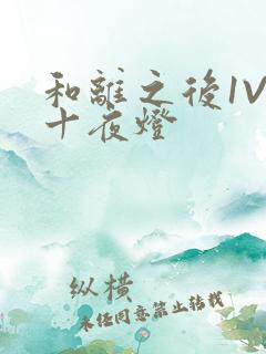 和离之后1V1十夜灯