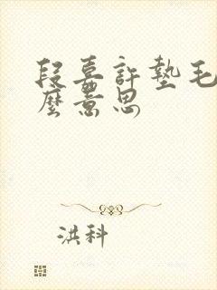 段嘉许垫毛巾什么意思