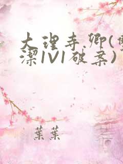 大理寺.卿(双洁1V1破案)