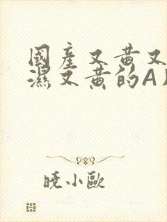 国产又黄又硬又湿又黄的A片小说