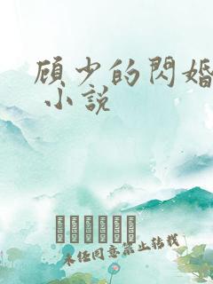 顾少的闪婚宠妻 小说