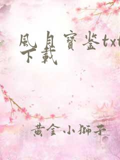 风月宝鉴txt下载