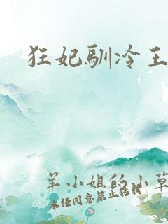 狂妃驯冷王