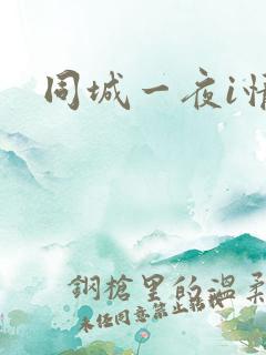 同城一夜i情