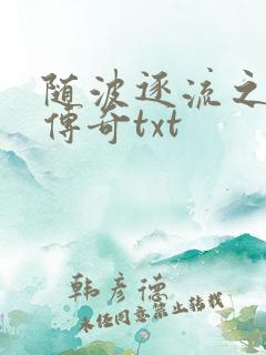 随波逐流之神龙传奇txt