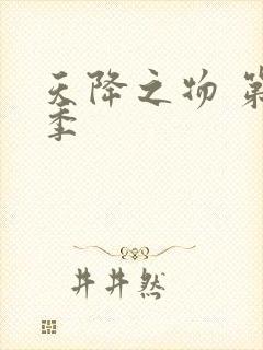 天降之物 第一季