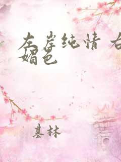 左岸纯情 右岸媚色