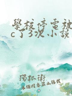 学校停电被同桌c了3次小说网