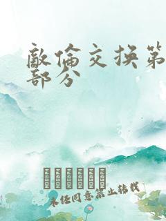 敌伦交换第十一部分