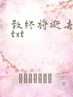 致终将逝去青春txt