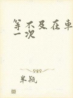 等不及在车里做一次