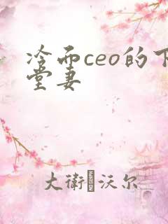 冷面ceo的下堂妻