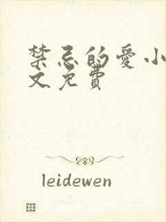 禁忌的爱小说全文免费