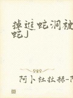 掉进蛇洞被一堆蛇J