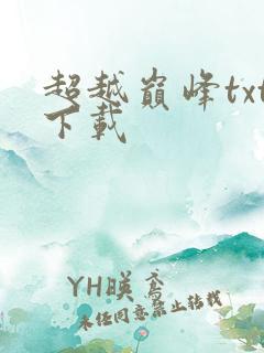 超越巅峰txt下载