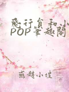 飞行员和小空乘POP笔趣阁