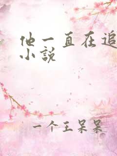 他一直在追初恋小说