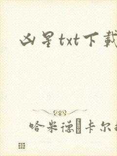 凶星txt下载