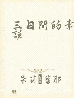 三日间的幸福小说