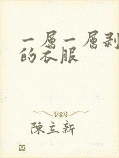 一层一层剥开我的衣服