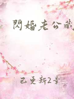 闪婚老公藏不住