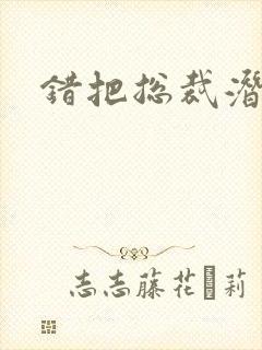 错把总裁潜规则