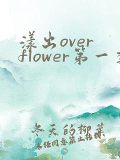 漾出over flower第一季翻译